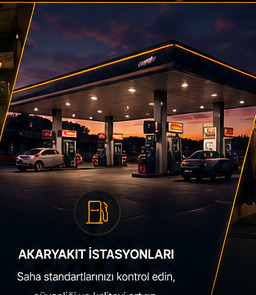 Akaryakıt istasyonu saha operasyonu